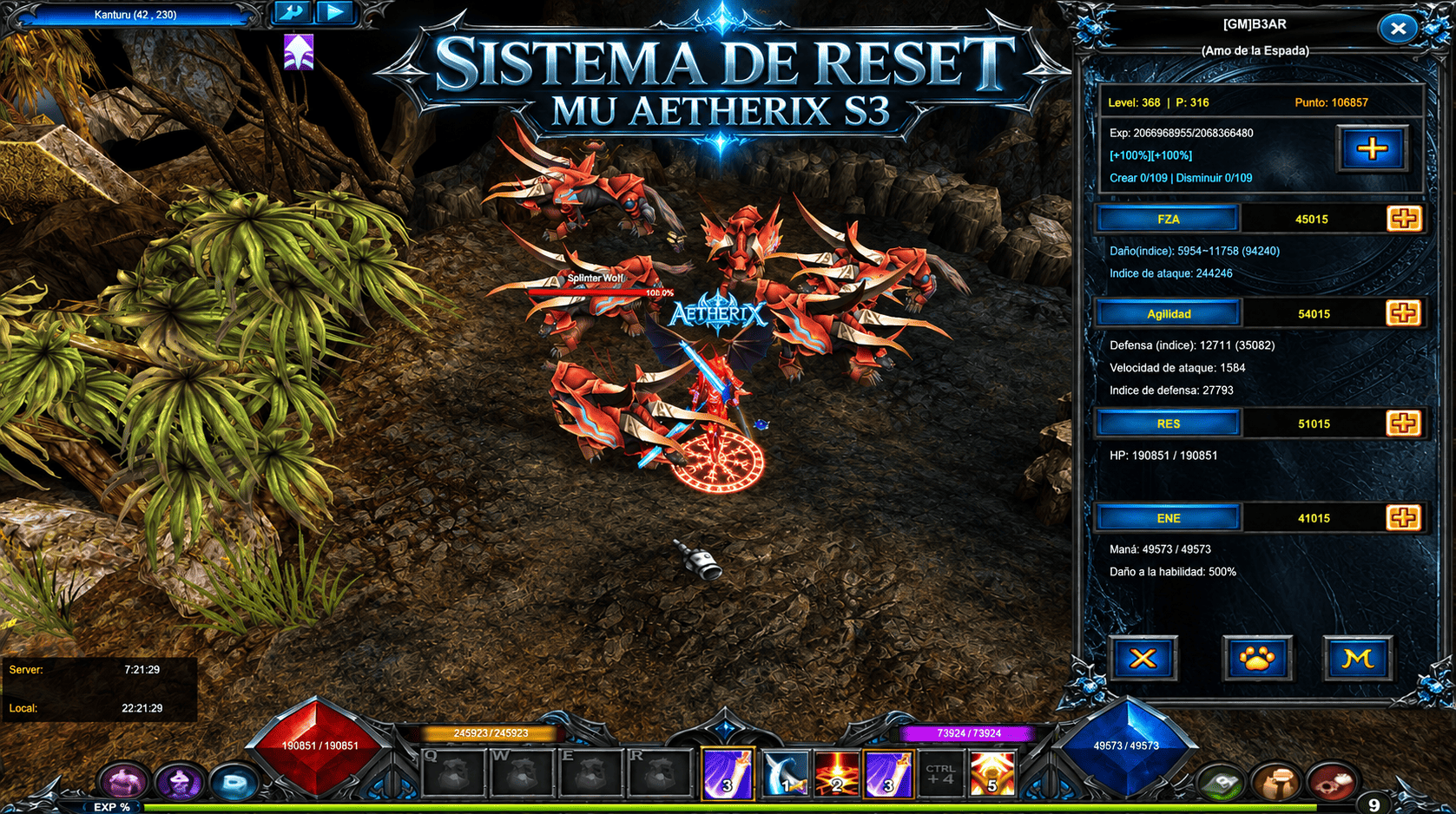 Sistema de Reset
