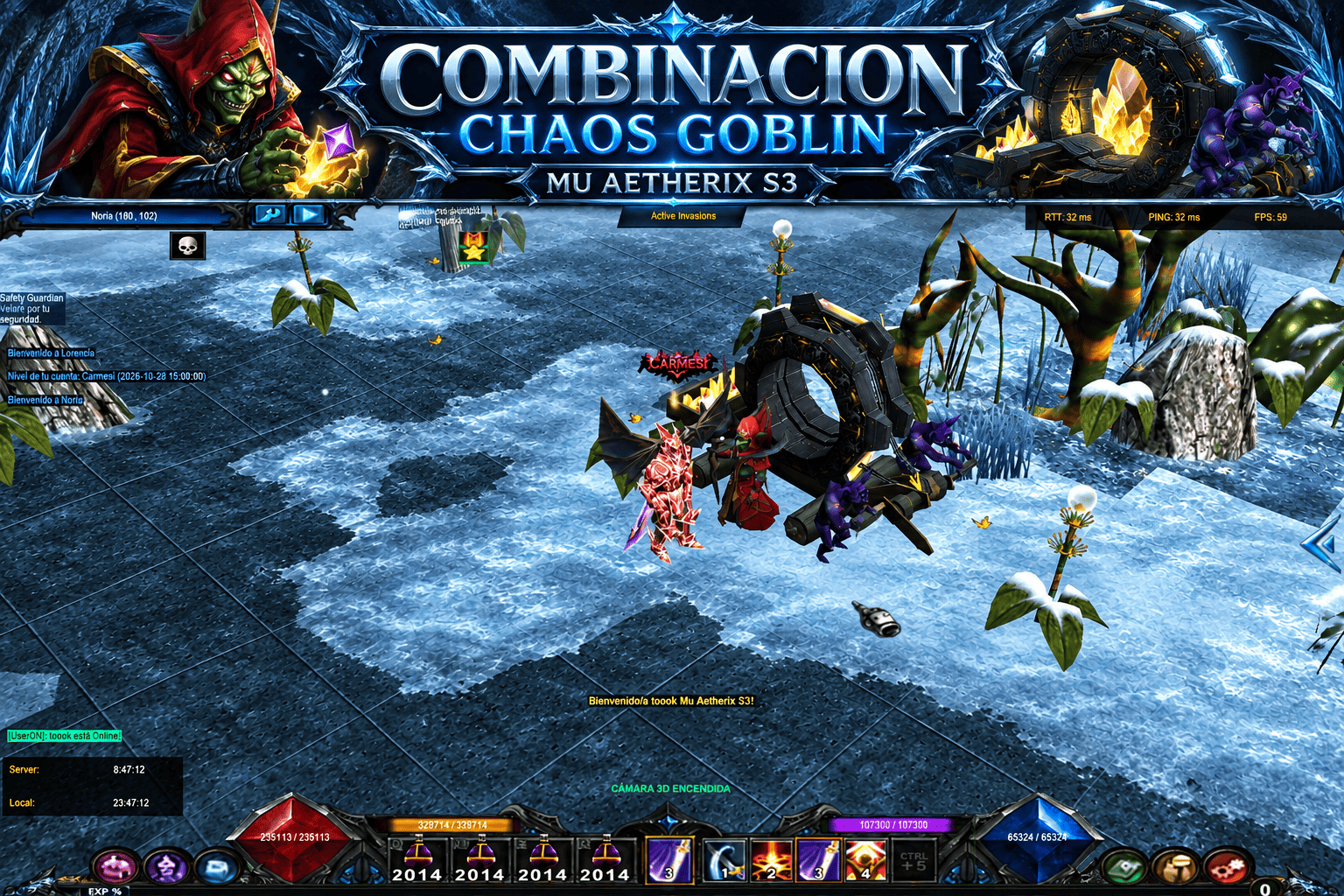 Combinaciones Chaos Goblin